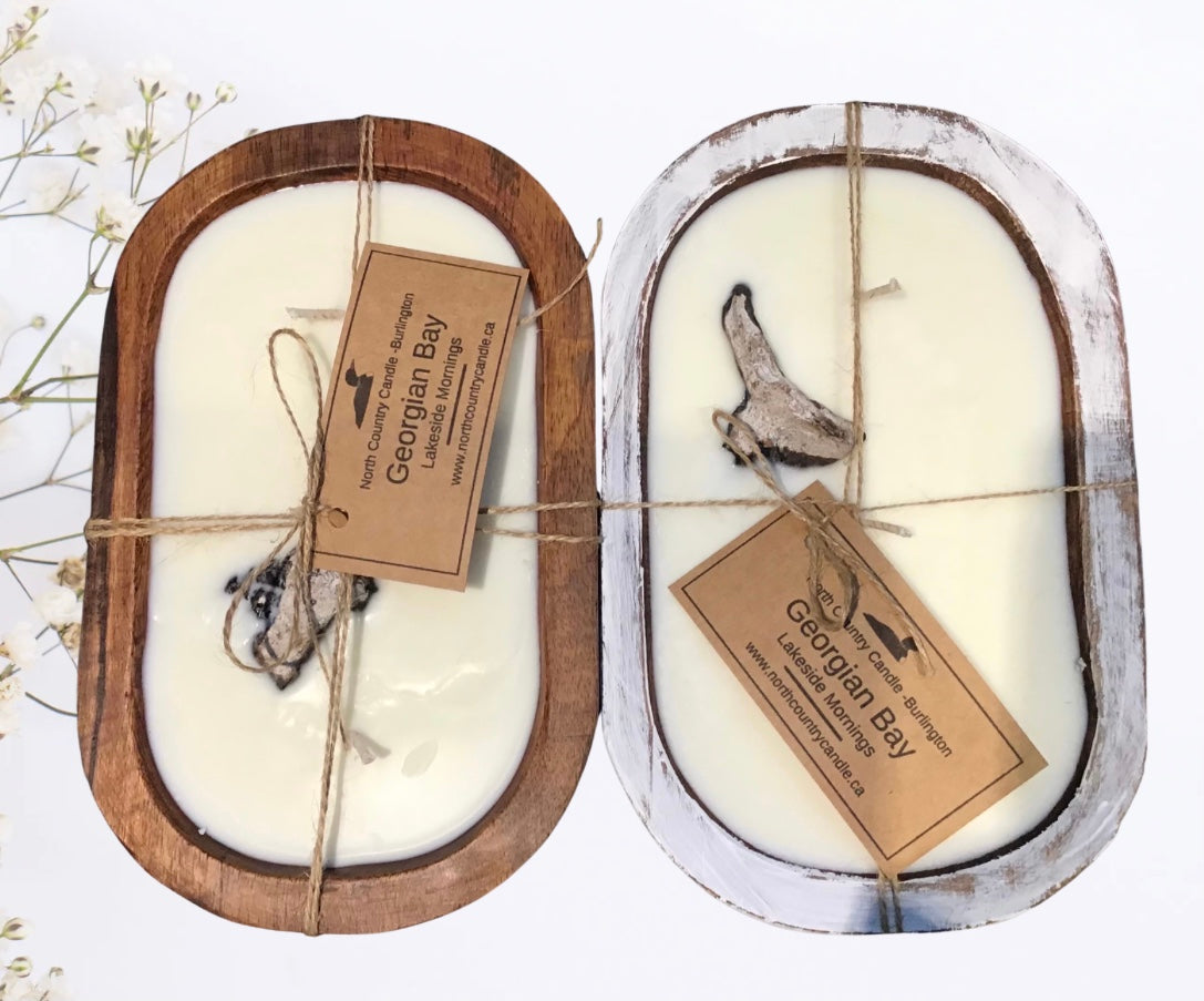 Georgian Bay - Lakeside Mornings Soy Wax Dough Bowls