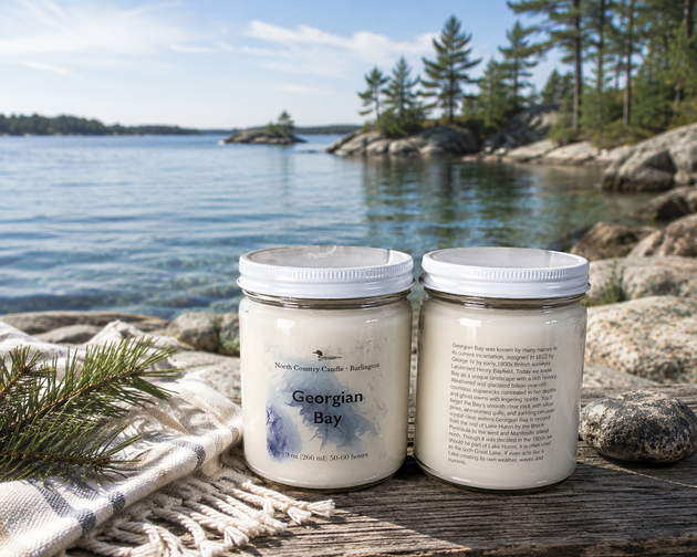 Georgian Bay Cottage Country Lake Candle