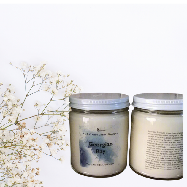 Georgian Bay gift boxed soy candle