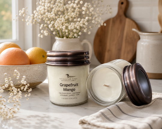 Grapefruit Mango 9 oz Soy Wax Candle