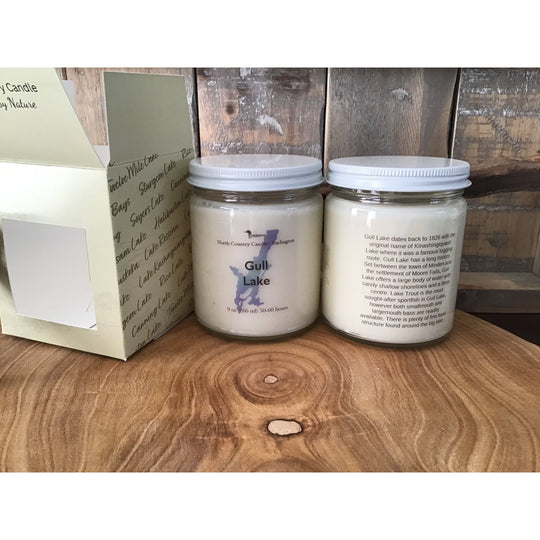 Gull Lake gift boxed soy candle