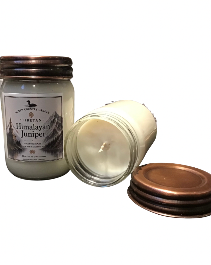 Himalayan Juniper - 12 oz Coconut Wax Candle