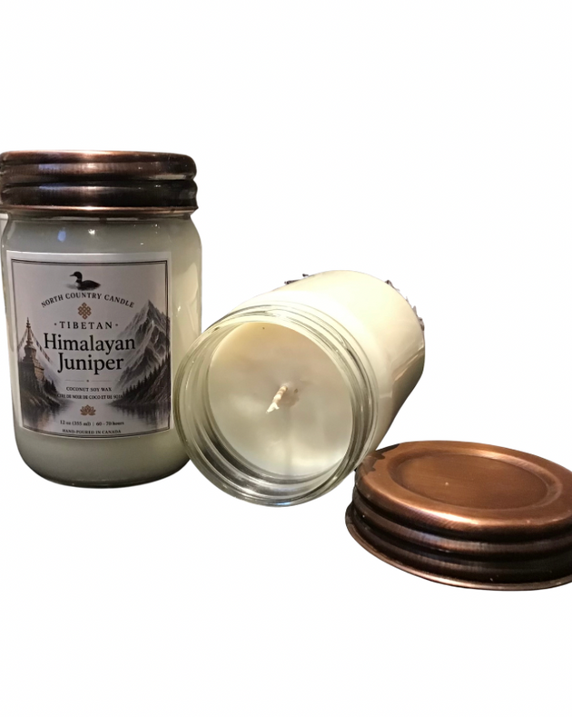 Himalayan Juniper - 12 oz Coconut Wax Candle