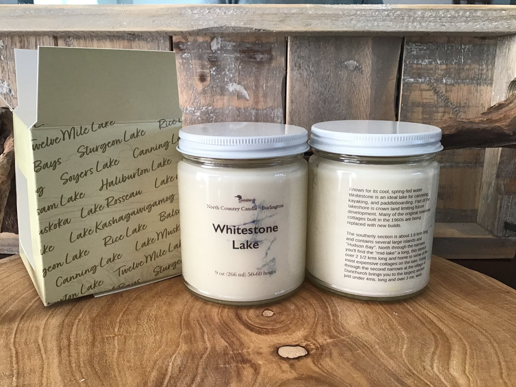 Whitestone Lake - Cottage Country Lake Candles
