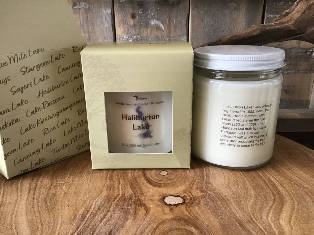 Haliburton Lake - Cottage Country Lake Candles