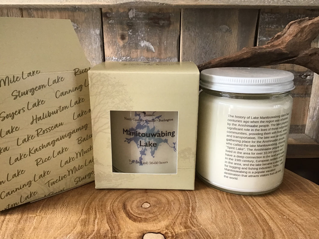 Lake Manitouwabing -Cottage Country Lake Candles