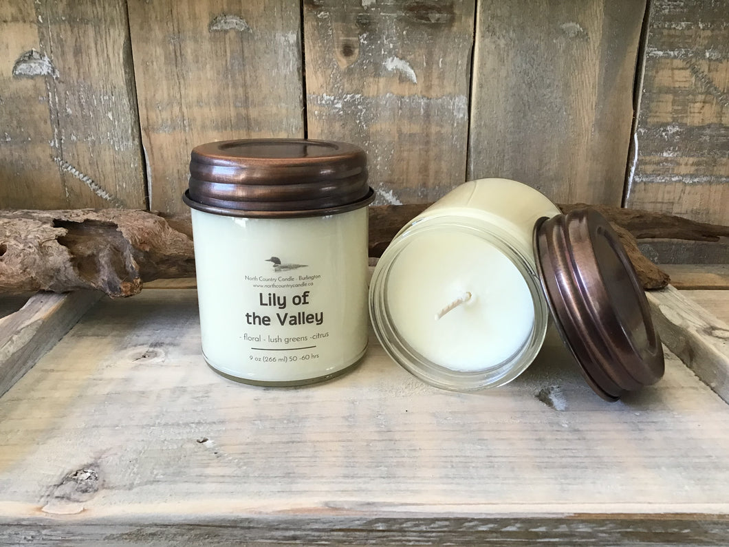 Lily of the Valley - 9 oz Soy Candle