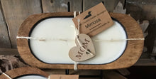 Load image into Gallery viewer, Small Narrow Dough Bowl Candles
