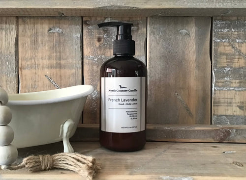 French Lavender HAND & Body Lotion 8 oz