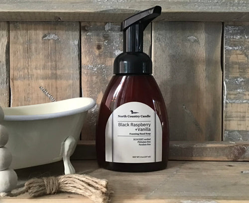 Black Raspberry + Vanilla Foaming Hand Soap - 8 oz