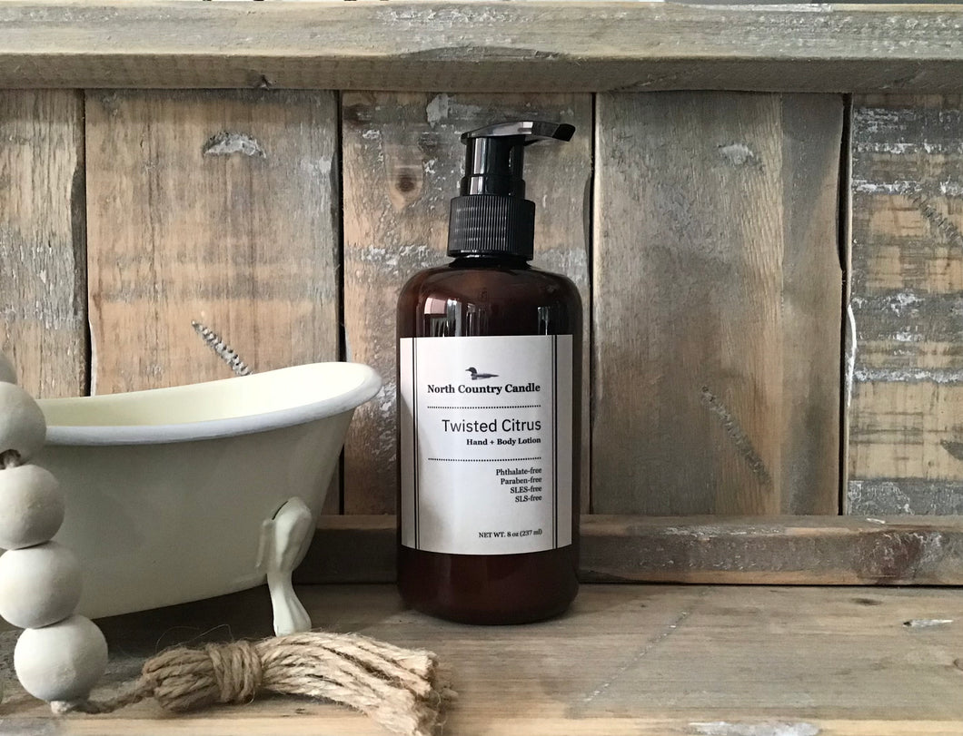 Twisted Citrus - Moisturizing Hand + Body Lotion - 8 oz