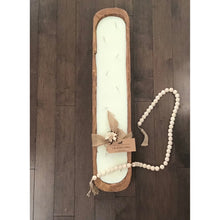 Load image into Gallery viewer, 30 inch Oak Style Dough Bowl Candle
