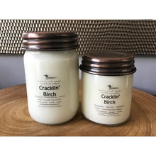 Load image into Gallery viewer, Cracklin’ Birch - 12 oz Soy Wax Candle
