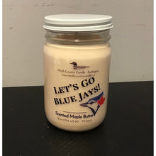 Load image into Gallery viewer, Let’s Go Blue Jays! - 12 oz Soy Wax Candle
