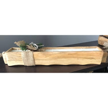 Load image into Gallery viewer, Mango Wood Candle Tray - Evergreen + Berry
