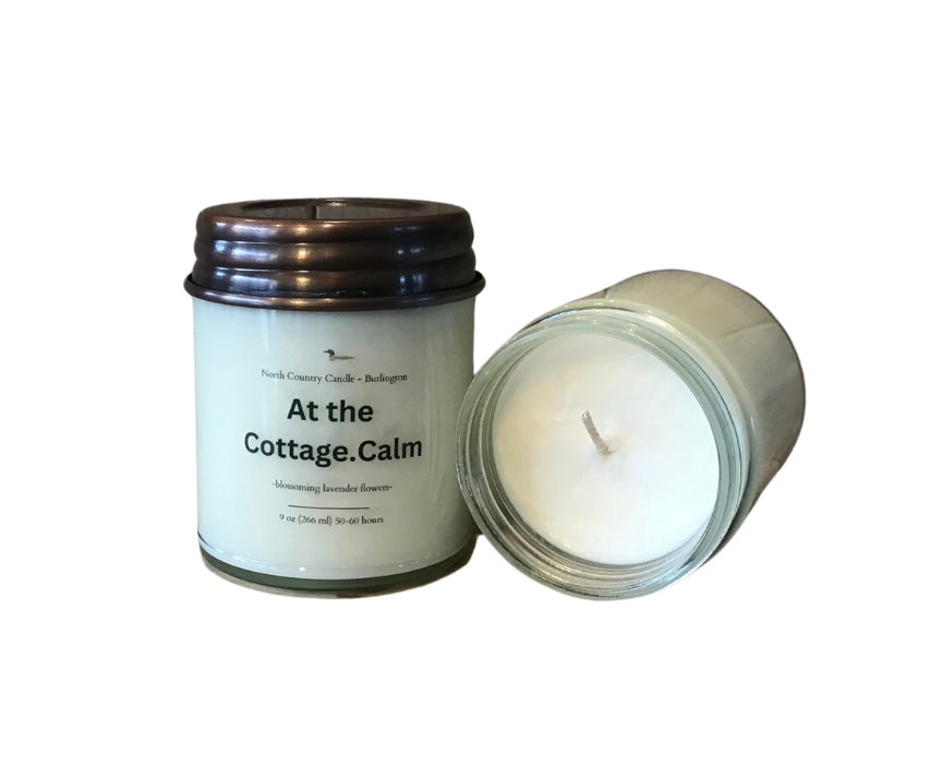 At the Cottage.calm - 9 oz Soy Wax Candle