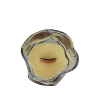 Load image into Gallery viewer, 10 oz Amber Twisted Glass Candles
