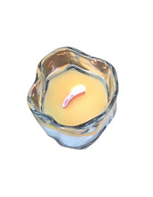 Load image into Gallery viewer, 10 oz Amber Twisted Glass Candles
