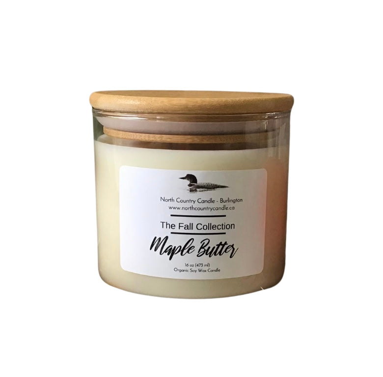 Maple Butter - 16 oz Cylinder Jar Candle