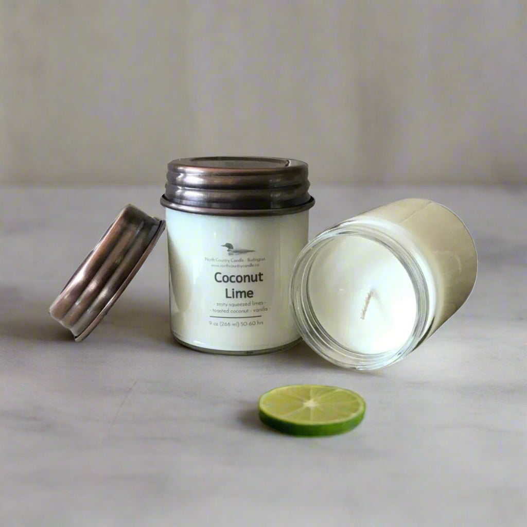 Coconut Lime - 9 oz Soy Candle