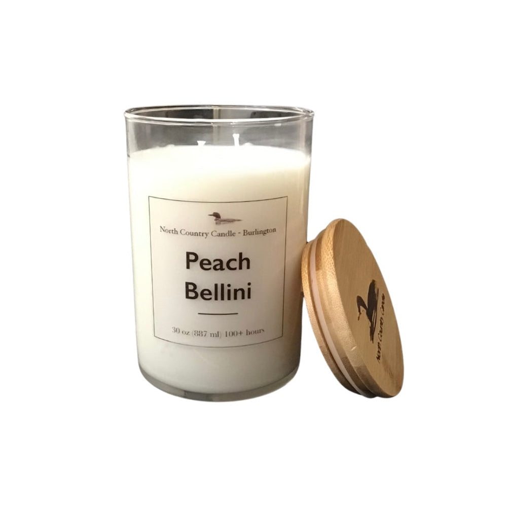 Peach Bellini - 30 oz soy wax candle