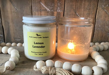 Load image into Gallery viewer, Lemon Lavender Soy Wax Candle - 9 oz
