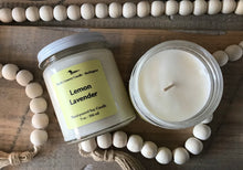 Load image into Gallery viewer, Lemon Lavender Soy Wax Candle - 9 oz
