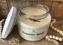 Load image into Gallery viewer, Cracklin’ Birch - 64 oz Soy Candle
