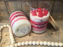 Load image into Gallery viewer, Strawberries &amp; Cream - 30 oz Soy Wax Candle
