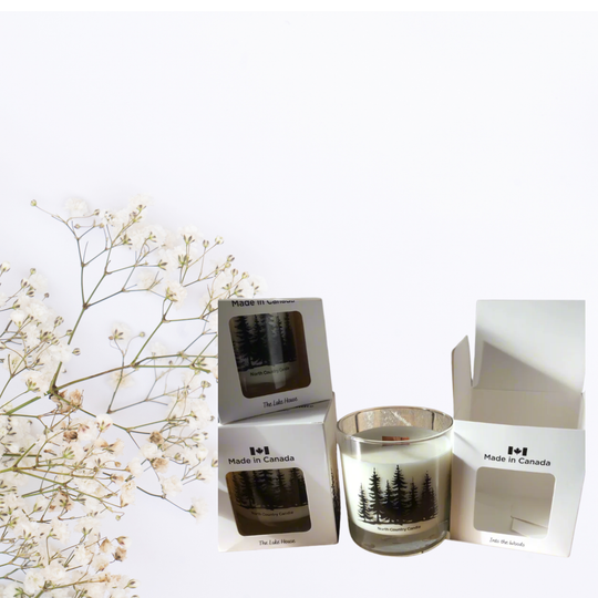 Into the Woods Whiskey Glass Candles
