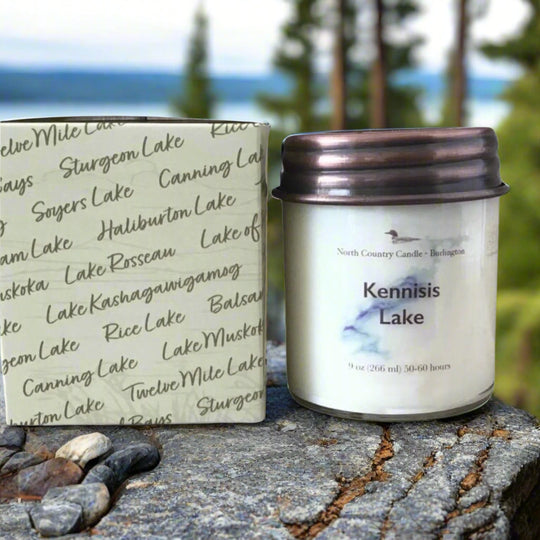 Kennesis Lake Cottage Country Lake Candle