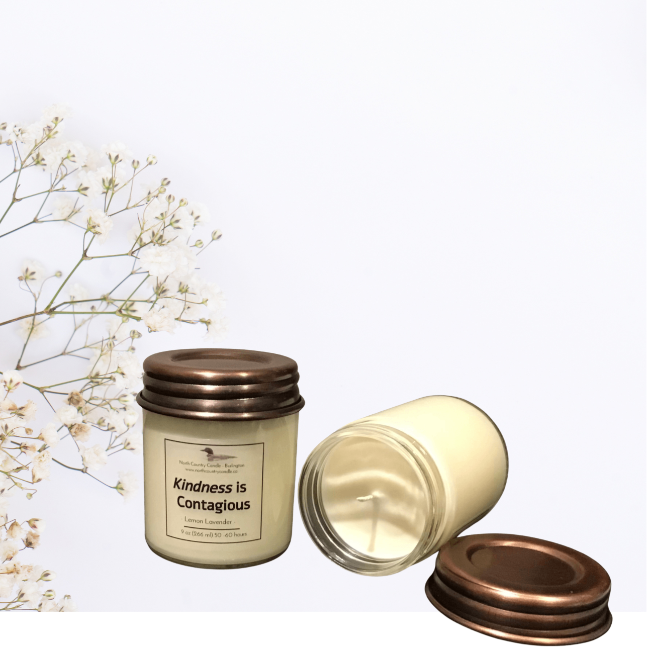Kindness is Contagious - 9 oz Soy Wax Candle