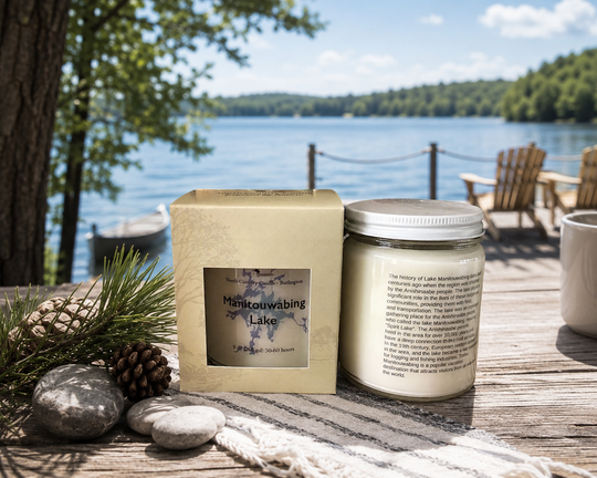 Lake Manitouwabing Cottage Country Lake Candle