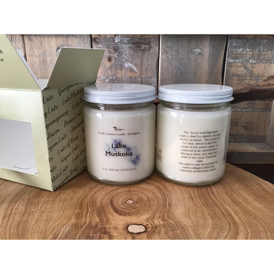 Lake Muskoka Gift Boxed Soy Candle