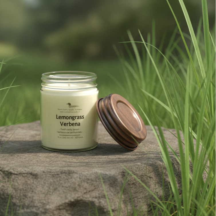 Lemongrass Verbena - 9 oz Soy Wax Candle