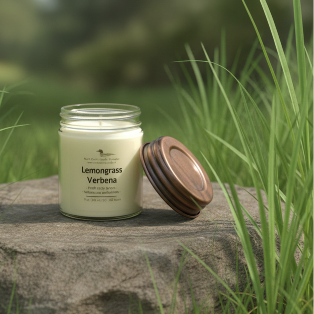 Lemongrass Verbena - 9 oz Soy Wax Candle