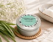 Lemongrass Verbena 16 oz Silver Tin Soy Candle