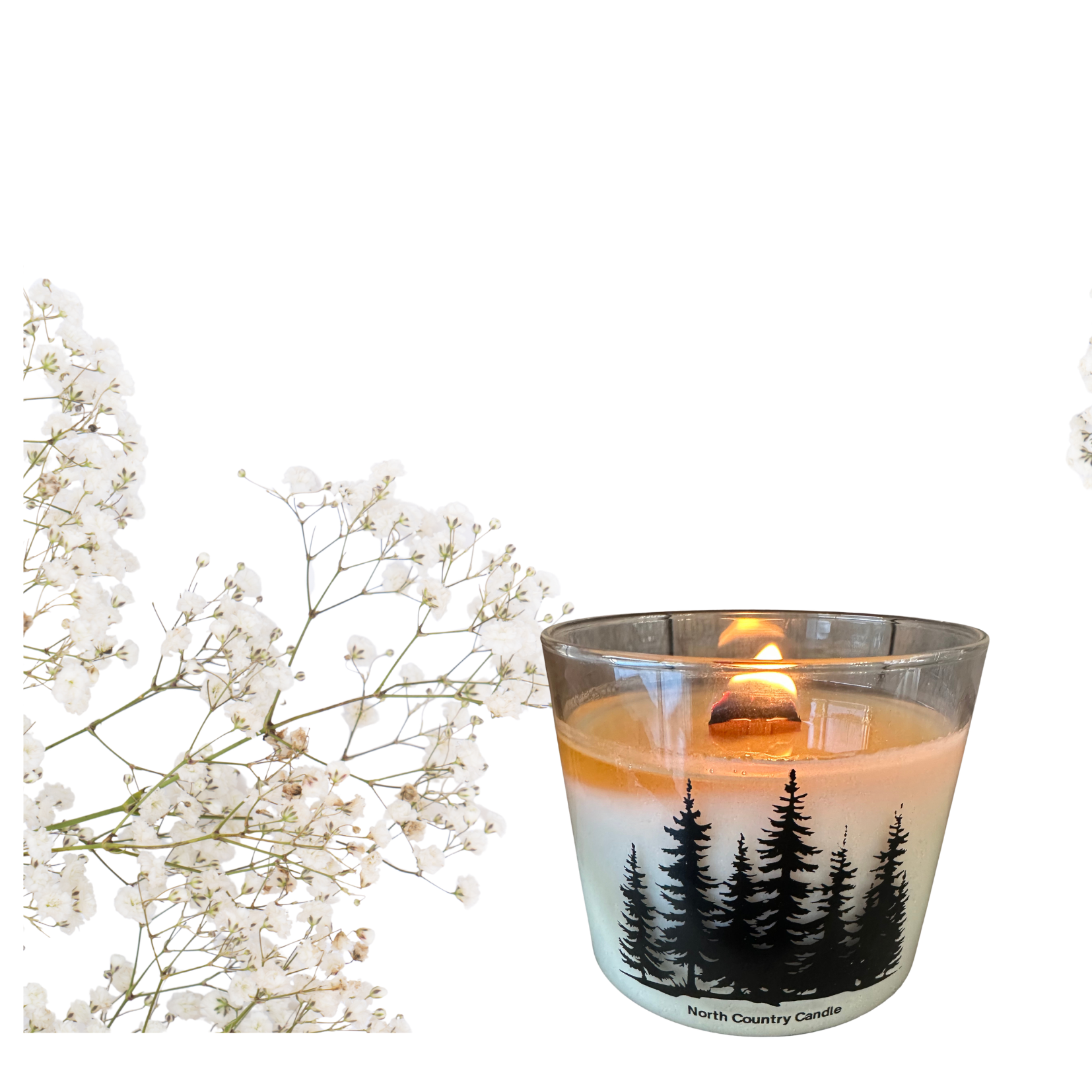 Lemongrass Verbena - 10 oz Whiskey Glass Candle