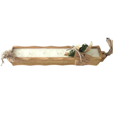 Load image into Gallery viewer, Mango Wood Candle Tray - Evergreen + Berry
