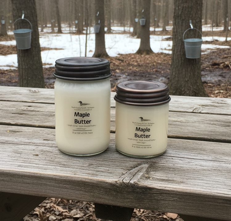 Maple Butter Soy Wax Candles