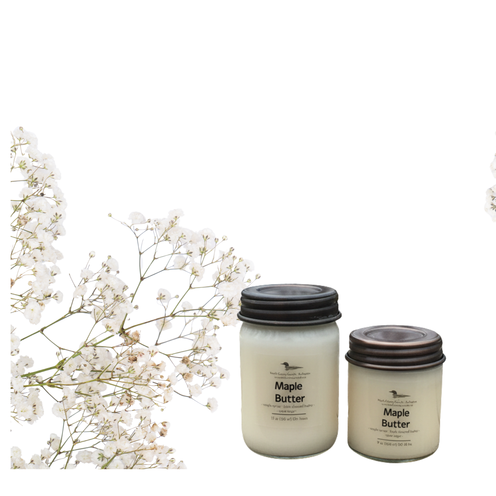 Maple Butter Soy Wax Candles