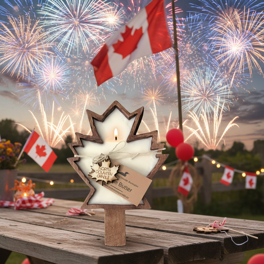 Mple Leaf Dough Bowl Candle