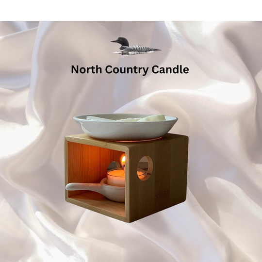 Mini Bamboo Ceramic Candle Warmer