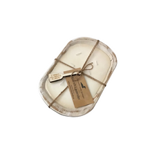 Load image into Gallery viewer, French Lavender Distressed Dough Bowl Candle
