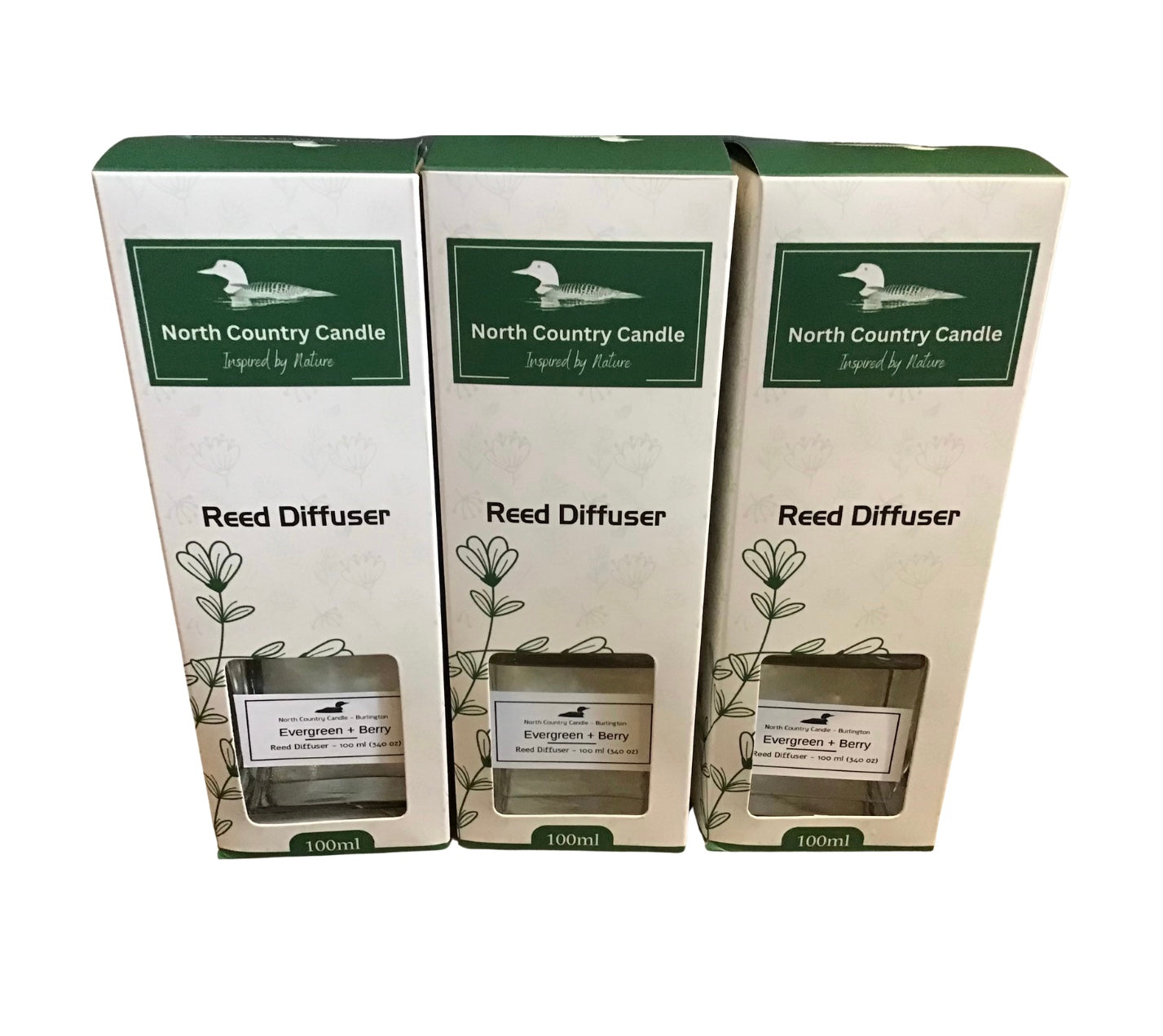 Evergreen + Berry Reed Diffuser