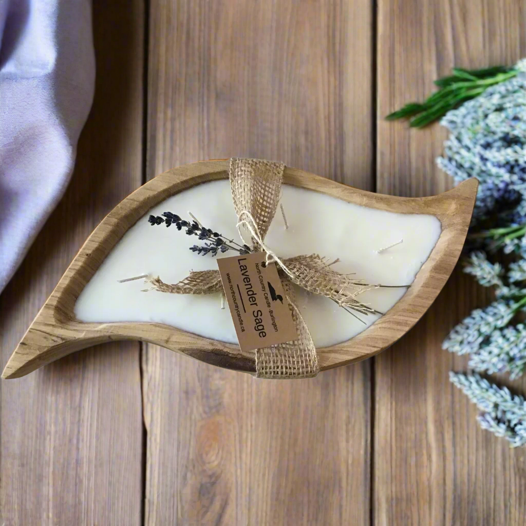 Extra Large Twisted Dough Bowl Candle