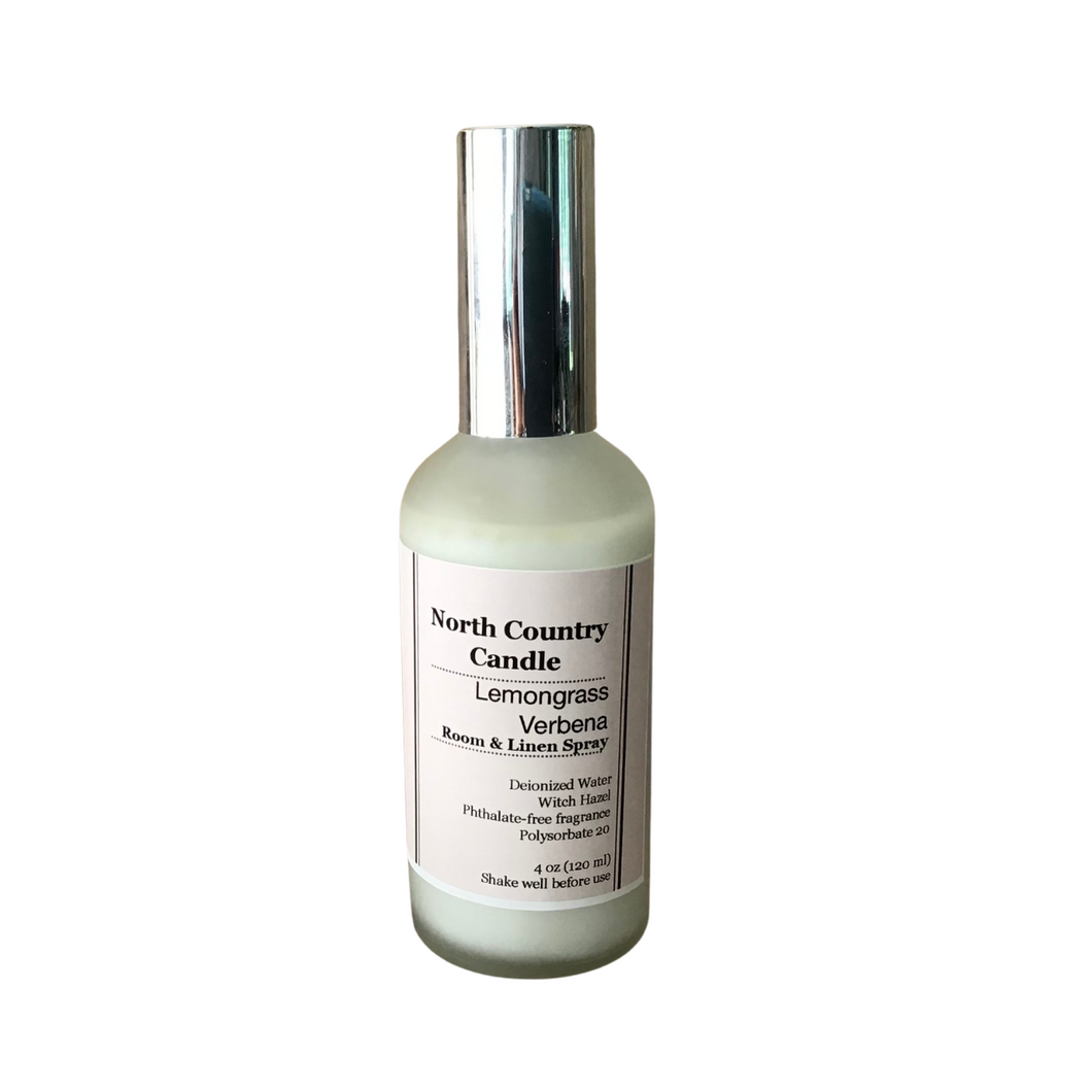 SALE - Lemongrass Verbena Room & Linen Spray -4 oz