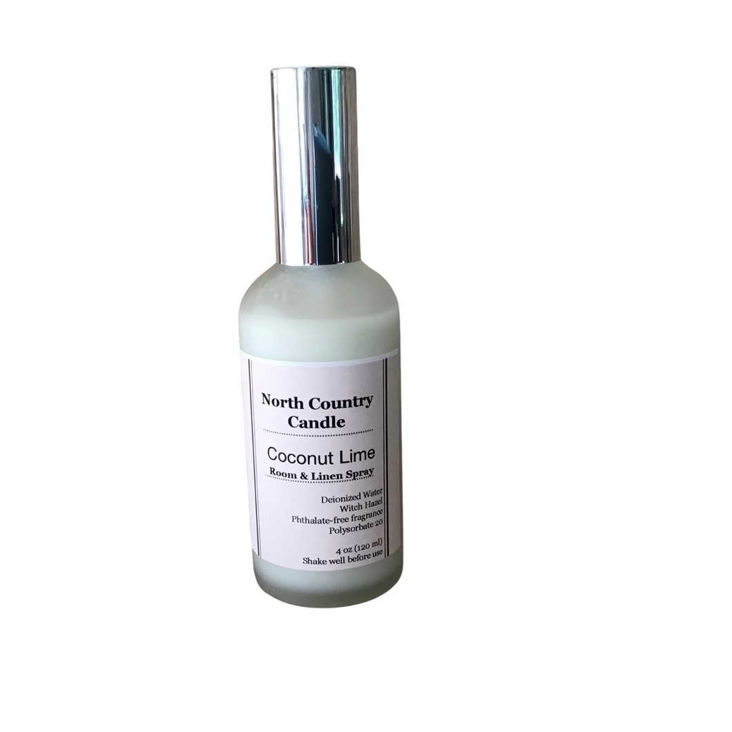 SALE - Coconut Lime -Room &Linen Spray -4 oz