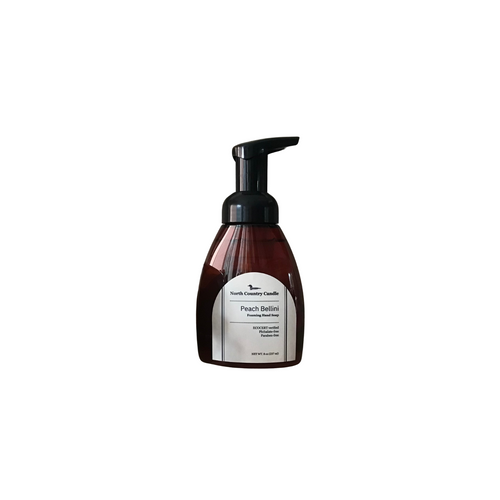 8 oz Foaming Hand Soap with pump scented Peach Bellini