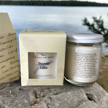 Load image into Gallery viewer, Stoney Lake -9 oz Gift Boxed Candle
